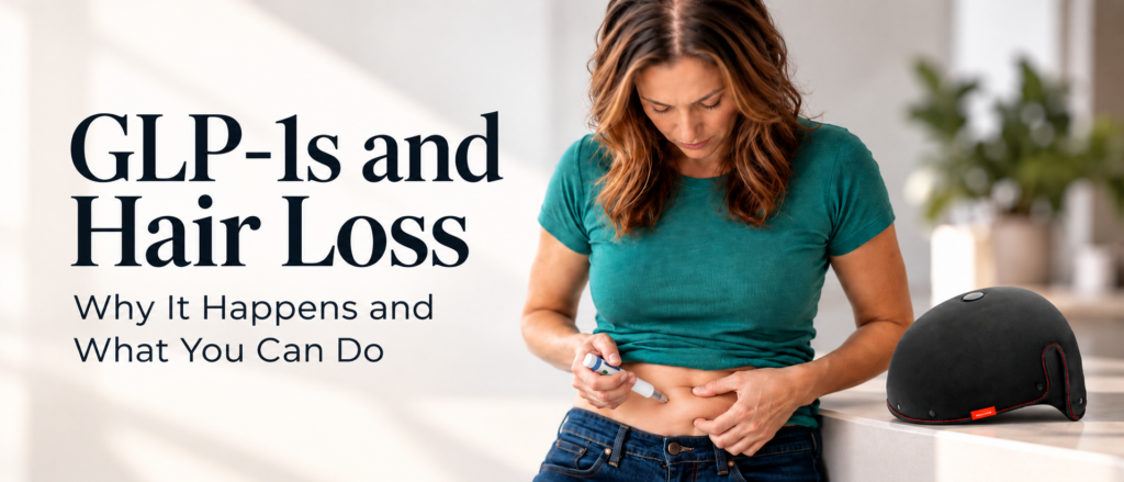GLP-1s and Hair Loss: What’s Actually Happening, and What You Can Do